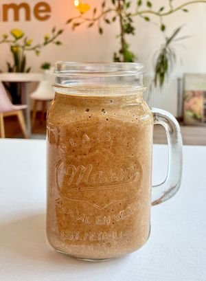 Protein shake at Sublimmme in Bucharest