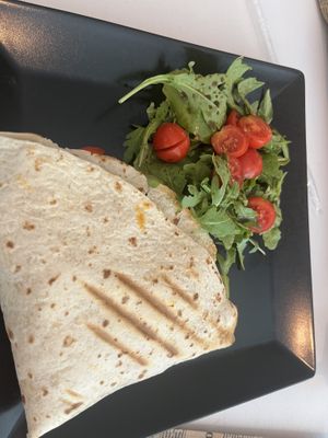 Toasted wrap   at Sublimmme in Bucharest