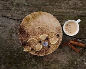 raw cake at Sublimmme in Bucharest