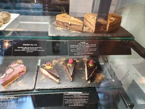 Cakes at Sublimmme in Bucharest