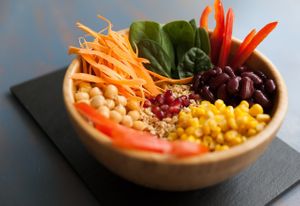 Buddha Bowl...a colorful prosperity in a single bowl! at Sublimmme in Bucharest