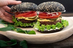 Beyond Meat Burger, absolutely delicious! at Sublimmme in Bucharest