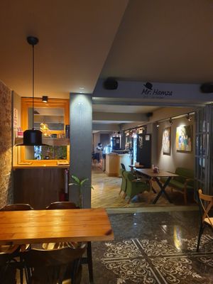 Inside  at Mr Hamza in Istanbul