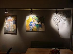 Inside  at Mr Hamza in Istanbul