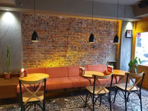 The inside  at Mr Hamza in Istanbul