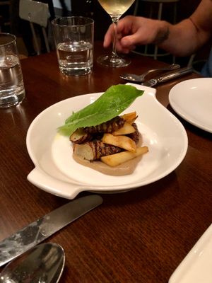 Sunchoke at Sans in Brooklyn