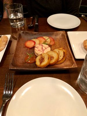 Black Plum Terrine at Sans in Brooklyn
