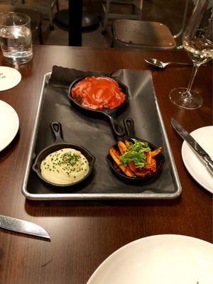 TV Dinner at Sans in Brooklyn