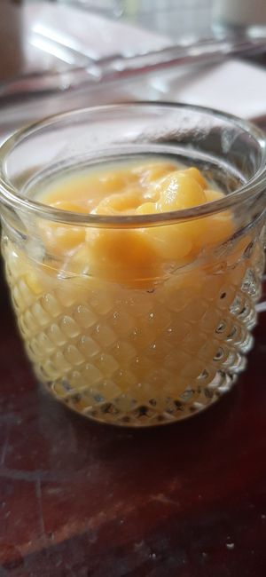 Postre at Alma Natura in Medellin