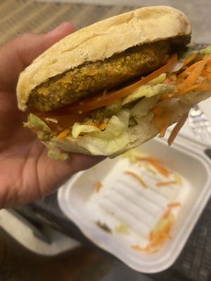 Burger  at Alma Natura in Medellin