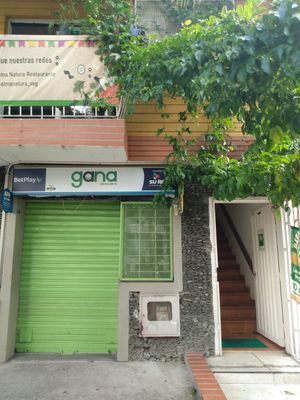 Entry... Go up the stairway at Alma Natura in Medellin