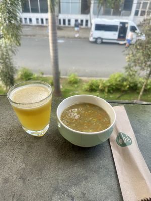 Soap del dia  at Alma Natura in Medellin