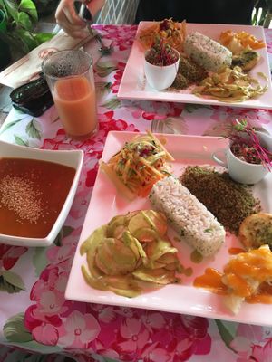 Menú del día  at Alma Natura in Medellin