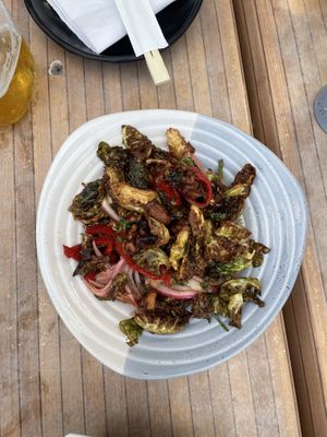 Crispy Brussel Sprouts!  at Doraku in Honolulu