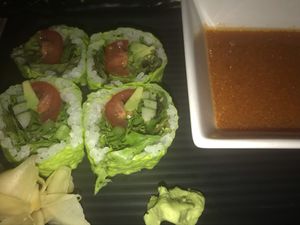 Vegan Roll at Doraku in Honolulu