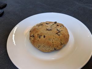 Chocolate chip cookie at Vegan East in Minneapolis