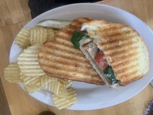 Turkey pesto   at Vegan East in Minneapolis