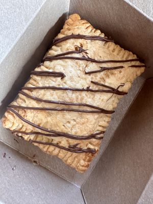 Chocolate puff tart   at Vegan East in Minneapolis