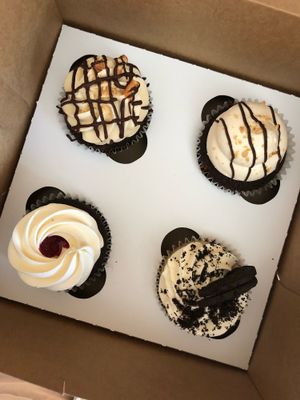 Variety of cupcakes! at Vegan East in Minneapolis