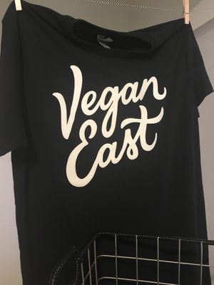 Sells their merchandise in store at Vegan East in Minneapolis