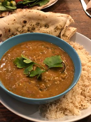 Curry  at Sky Blue Cafe in Bath