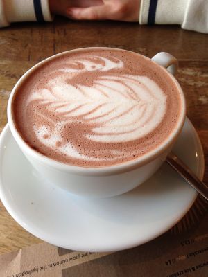 Hot chocolate at Suncraft in Bristol