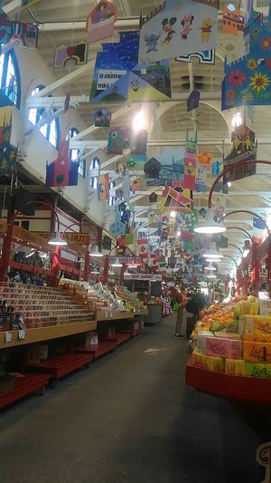 Inside at Saint John City Market in Saint John