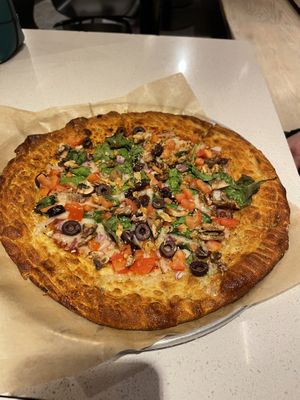 Vegan farmers garden   at Oath Pizza in Somerville