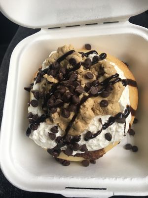 what I ordered at Cinnaholic in Winnipeg