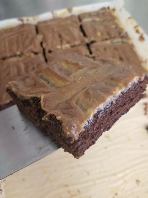 Amazing brownies gluten free options too. at Katy's Lovebites in Lake Park