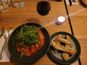 Peperonata, Dough Sticks, and Montepulciano at Pizza Express - Broughton Park in Chester