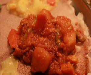  at Ethiopian Diamond Restaurant in Chicago