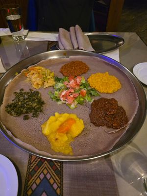  at Ethiopian Diamond Restaurant in Chicago