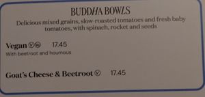 Menu as of January 2025 at Milano - Temple Bar in Dublin