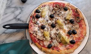 Vegan giardiniera at Milano - Clarion Quay in Dublin