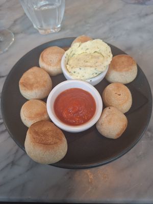 Vegan dough balls at Milano - Clarion Quay in Dublin