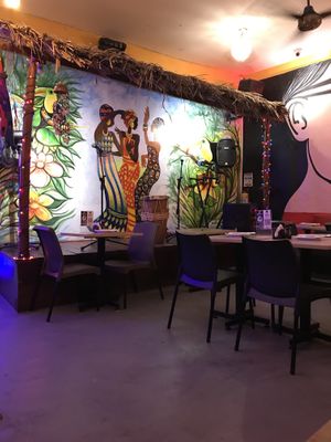 Inside the restaurant   at Kokoa Sushi Wok in Cartagena