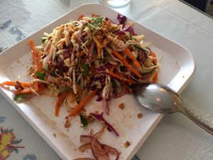 Vietnamese Salad.  at Asian Gourmet in Melbourne
