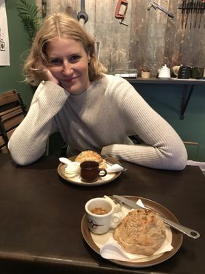 Their homemade buns were nice  at Petról in Copenhagen