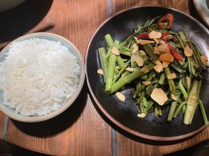 Morning glory  at Ssong Thai in Seoul