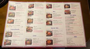 Main menu   at Ssong Thai in Seoul