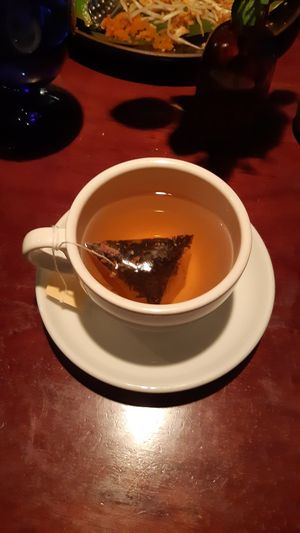 Thai tea for free at Ssong Thai in Seoul