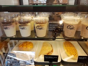 Vegan Yoghurt at Cup's Italian Coffee House in Zermatt