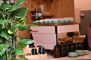 Coffee at Karma Food - Ausstellungsstrasse in Vienna