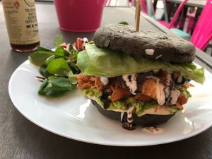 Fruit burger! at Lollipop in London