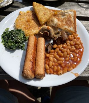   at Wishcat Cafe in Bridlington