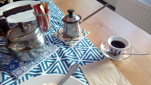 tea and coffe at Byblos Mezza House in Slupsk