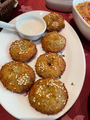 Falafel at Al Sham in Dushanbe