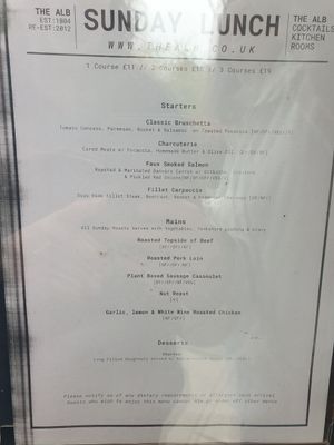  at The Alb in Shrewsbury