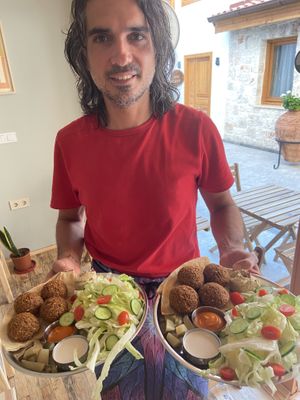   at Kaş Gurme Falafel in Kas